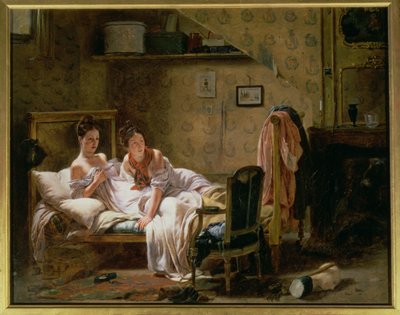 Two Women in Bed by J.A. Rohne